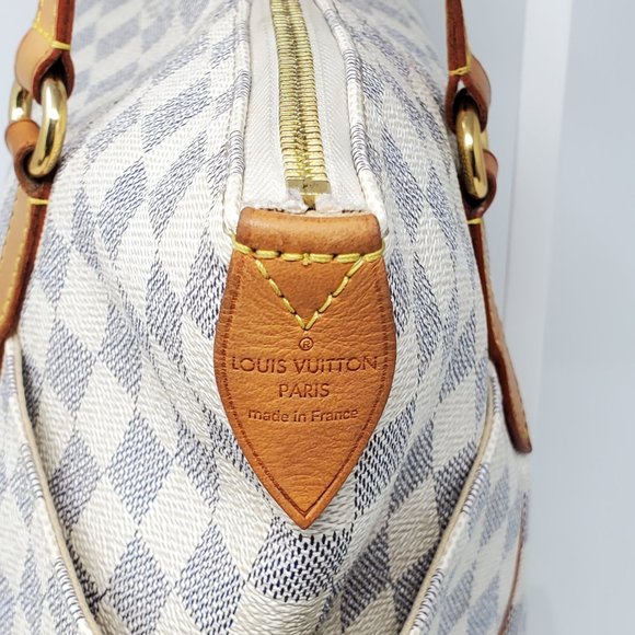 Auth Louis Vuitton Totally MM Damier Azur Tote Bag - Picture 11 of 16